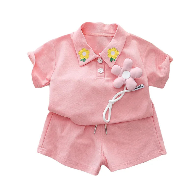 Mini Fashion™ - Comfort & Style - Girls' Summer Set