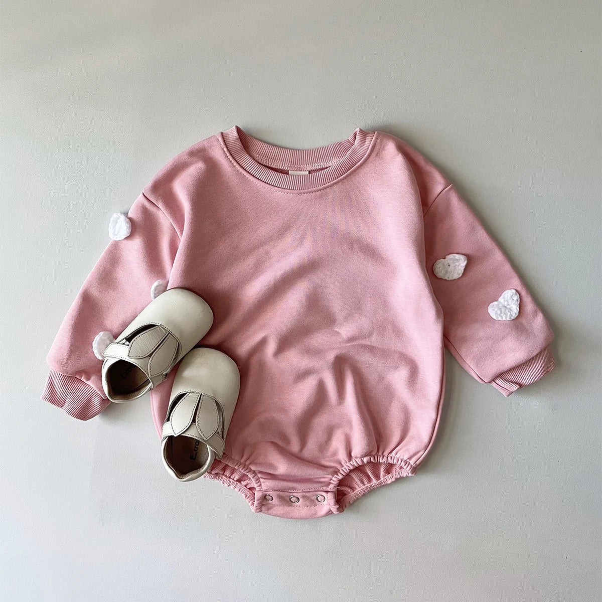 Mini Fashion™ - Cute Prints - Sweatshirt Romper