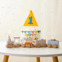 Thumbnail for TrainCount –  Classic & Educational – Wooden Montessori Train