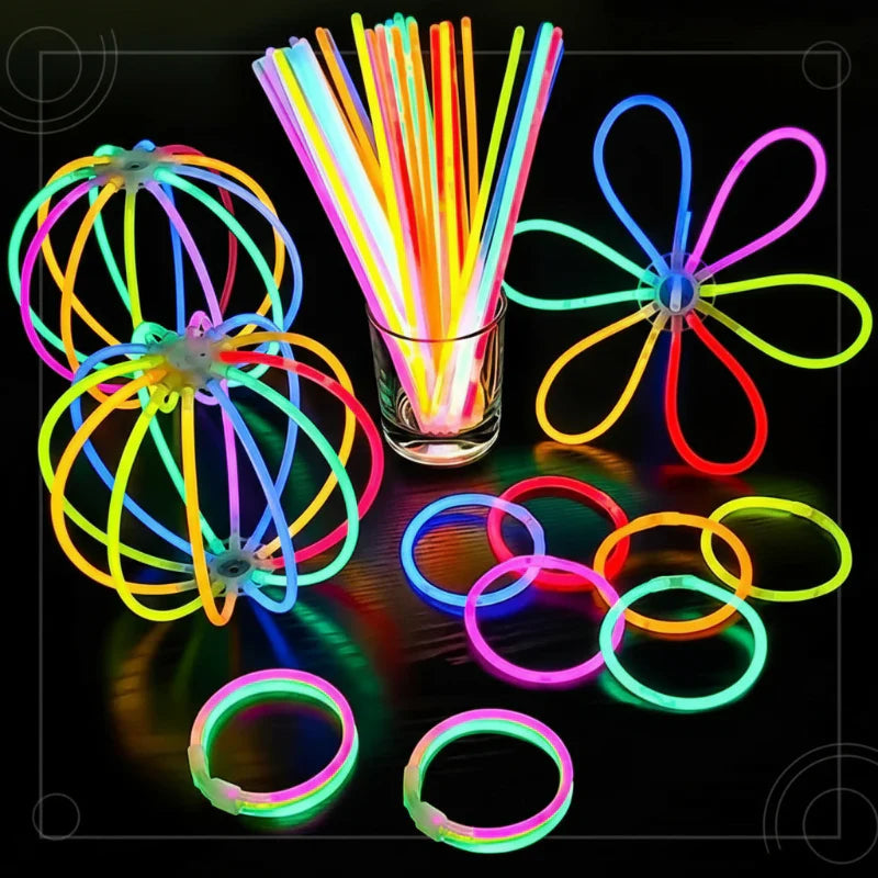 NeonJoy – Colorful & Bright – Luminous Party Sticks