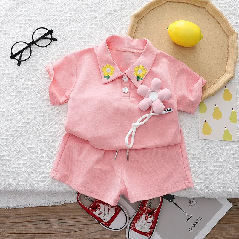 Mini Fashion™ - Comfort & Style - Girls' Summer Set