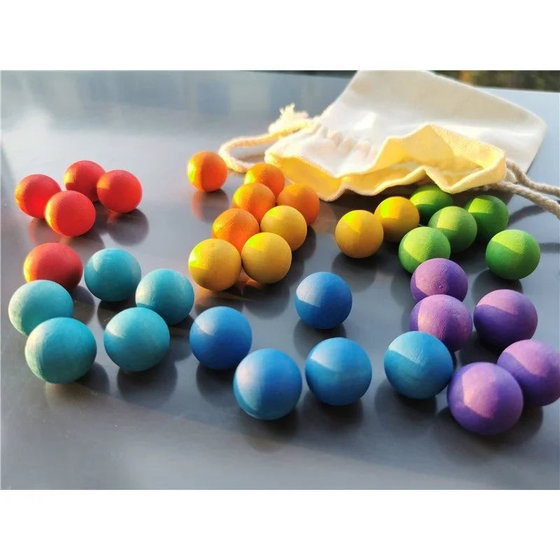 Rainbow Balls™ – Wooden Balls Rainbow