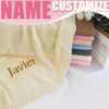 Personalized Baby Blanket – Soft & Unique – Personalized Embroidered Cotton Blanket