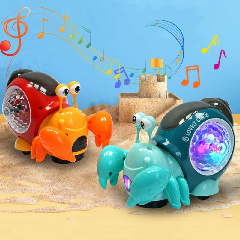 Music Snail™ -  Luminous Playmate - Toy Snail & Crab