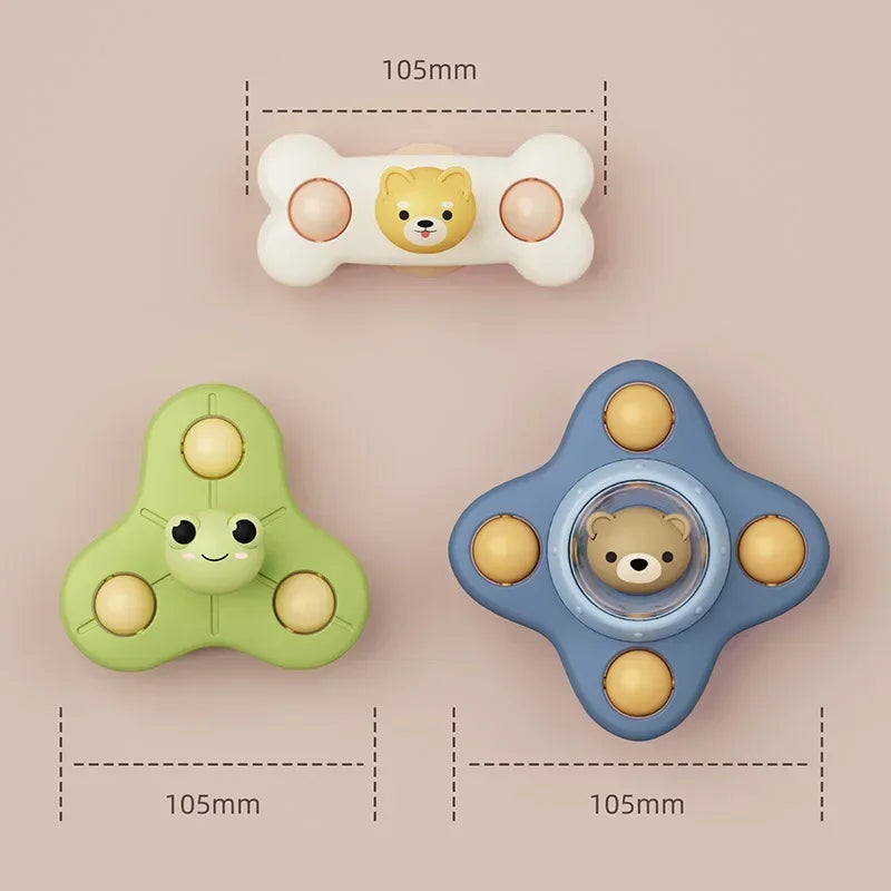 Bath Spinner Toys™ - Educational & Fun - Fidget Baby Bath Toys