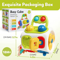 Thumbnail for Montessori Busy Cube™ – Handy on the go - Sensory Cube