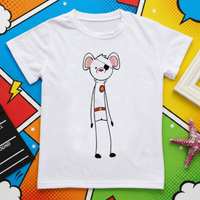 Thumbnail for Boys & Girls Summer Tee – Comfortable & Playful – Cute Print Kids' T-Shirt