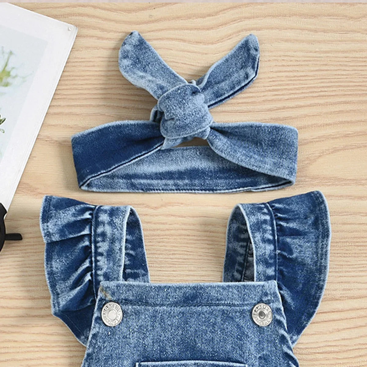 Mini Fashion™ - Cute Look - Denim Romper