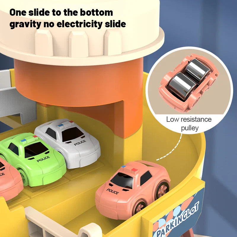 Parking Slide™ - Car Parking Garage Play Set