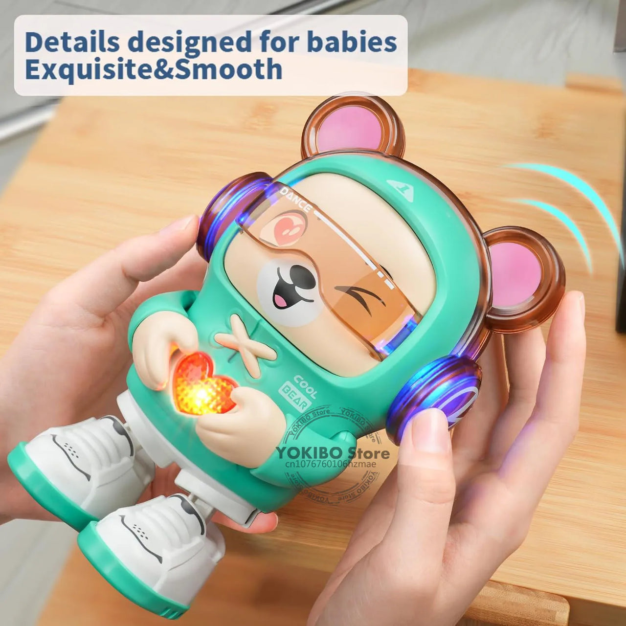 Dancing Bear Robot™ - Develop motor skills - Dancing Toy Doll