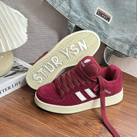 Thumbnail for UrbanStep – Fashionable and comfortable – burgundy sneakers