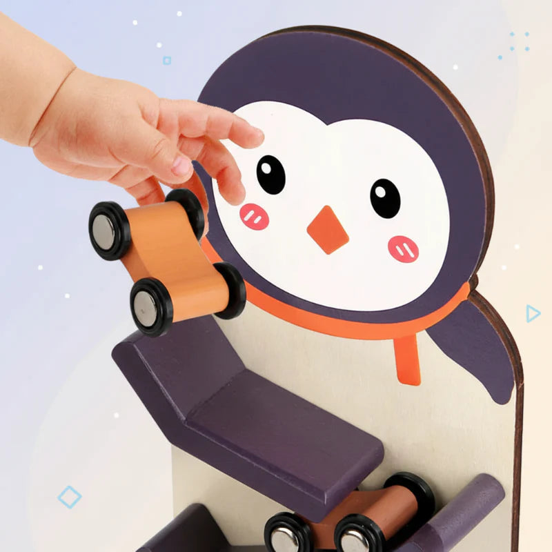 SpeedSlide – Active & Playful – Wooden Car Roller Track