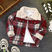 Thumbnail for Mini Fashion™ - Warm & Stylish - Children's Jacket Checkered