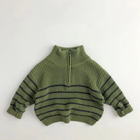 Thumbnail for Mini Fashion™ - Simple Zipper - Kids Zipper Sweater