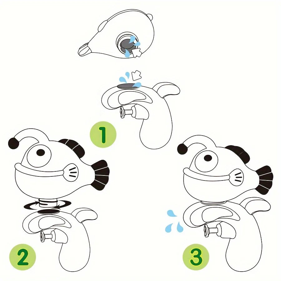 Clown Fish Splash™ – Splash Fun Set - Water Toys Toddlers