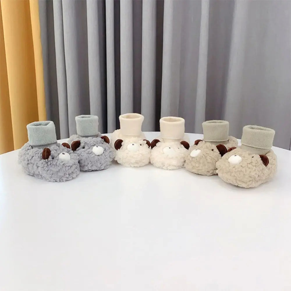 Mini Fashion™ - Bears - Baby Slippers