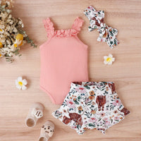 Thumbnail for Baby Girl Summer Outfit – Cute and lightweight – Baby clothing set