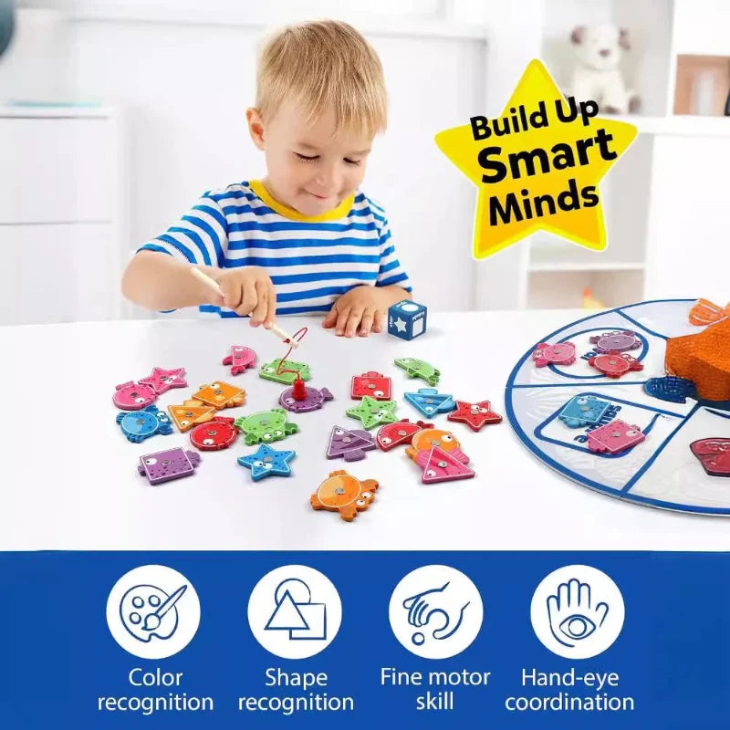 SmartFish – Fun & Educational – Fishing Magnet Play Set