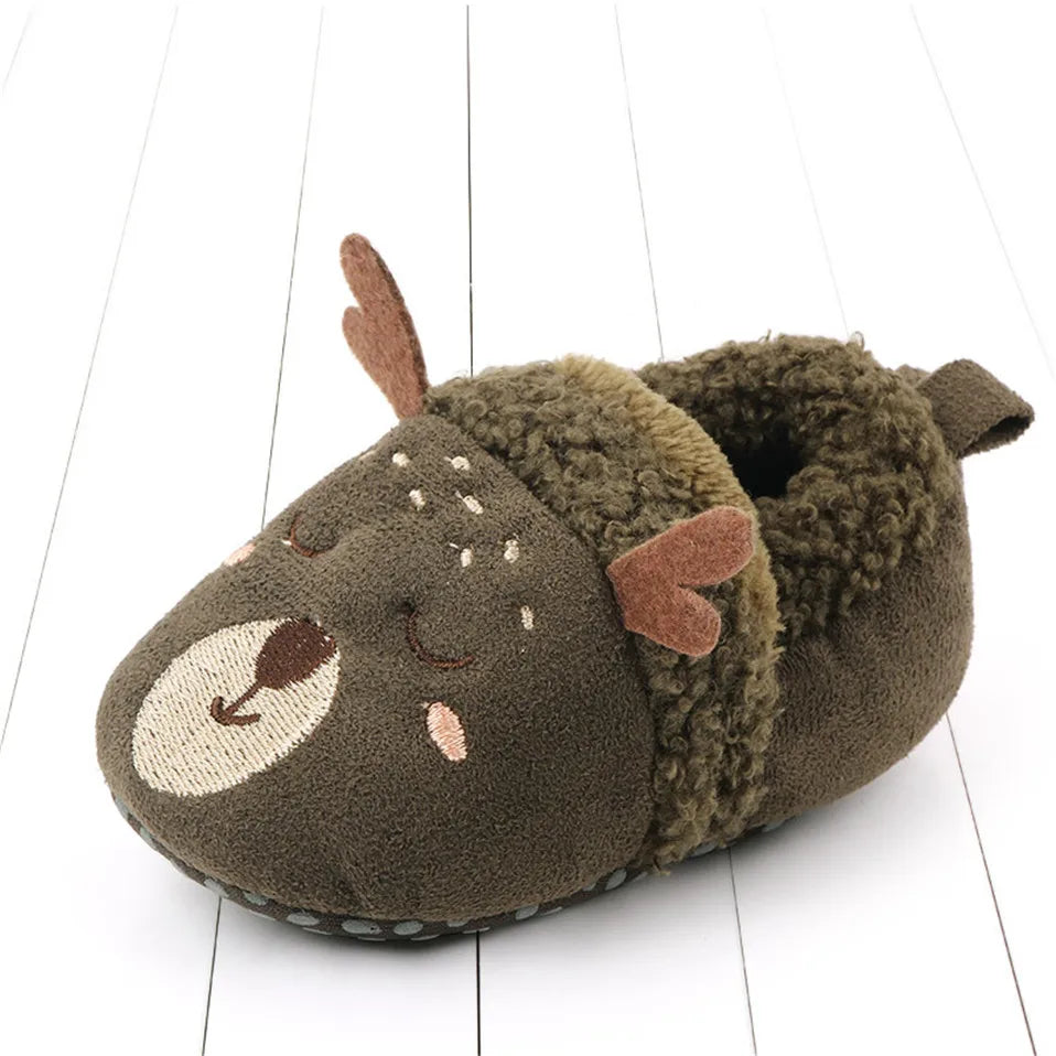 Mini Fashion™ - Cuddly soft animals - Toddler Animal slippers