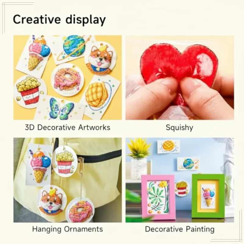 MagicFoam – Colorful and creative – Creative Texture Pen Set