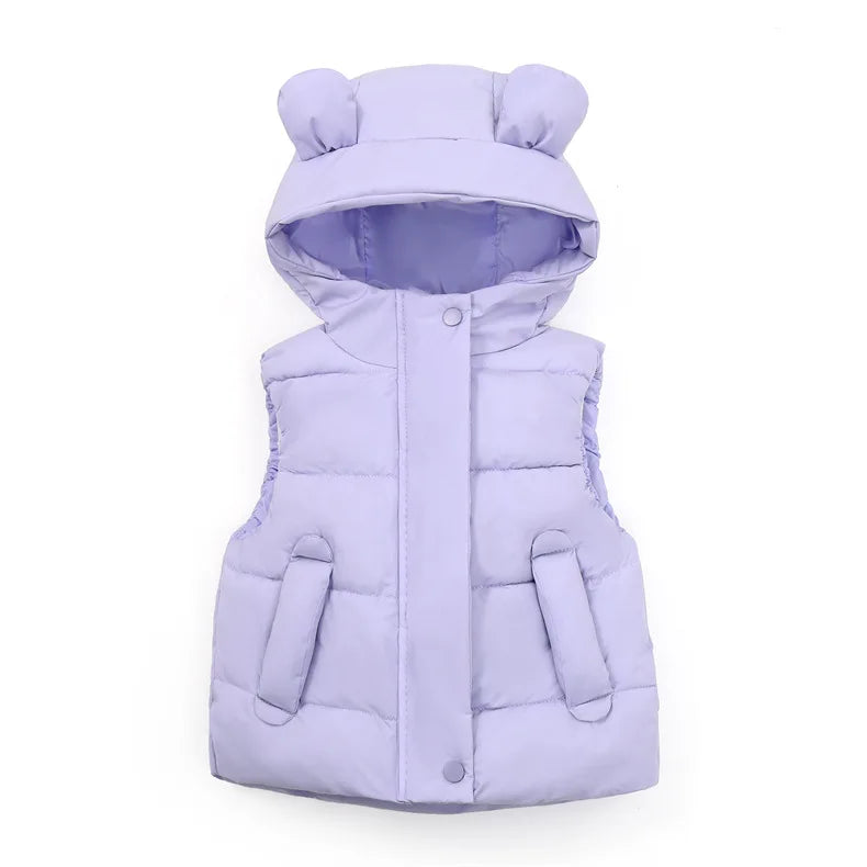 Mini Fashion™ - Warm & Trendy - Hooded Bodywarmer