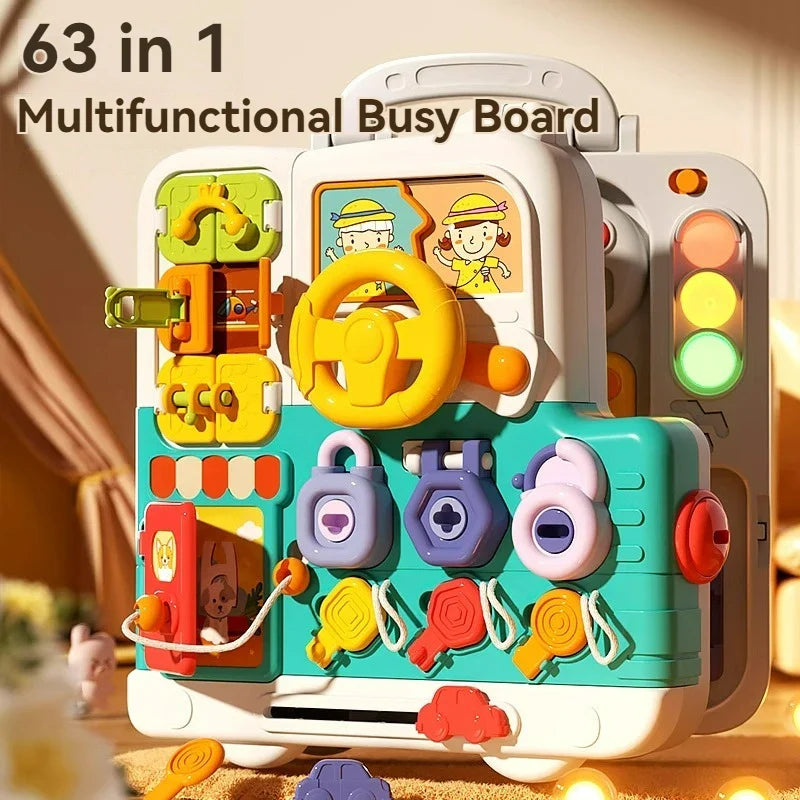 Sound Game™ - Educational & Multifunctional - Busy board with sound