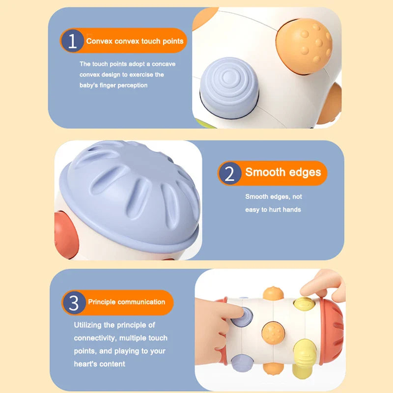 Sensory Baby Roll™ - Crawl & Grasp - Sensory Toys