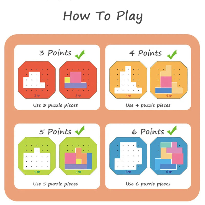 Logic Blocks™ – Color & Creativity - Geometric Puzzle