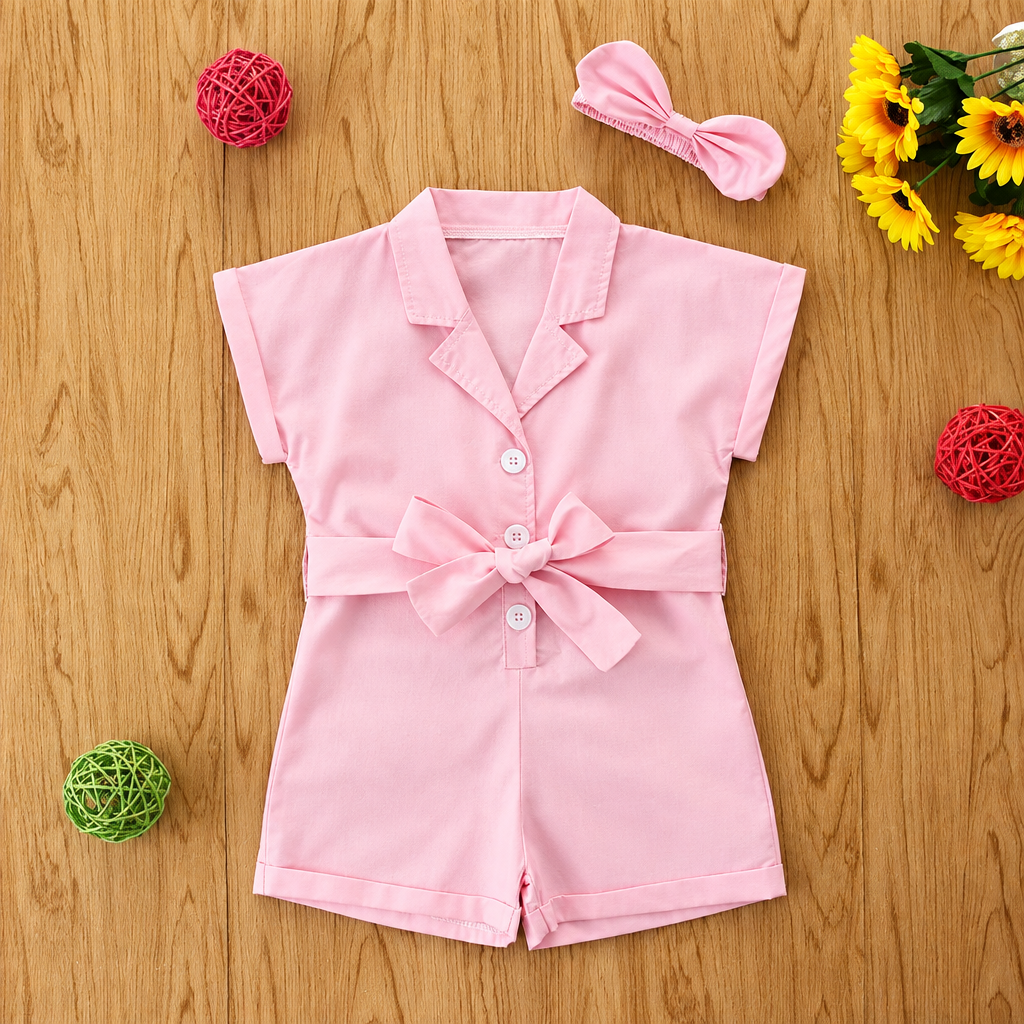 LittleLady – Elegant & Trends – Jumpsuit with Bow Waistband