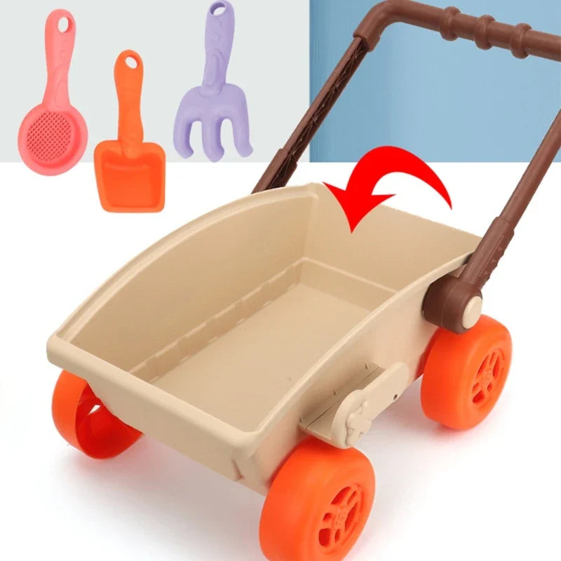 Beach Cart Set™ – Summer Sand Fun - Beach Game Set
