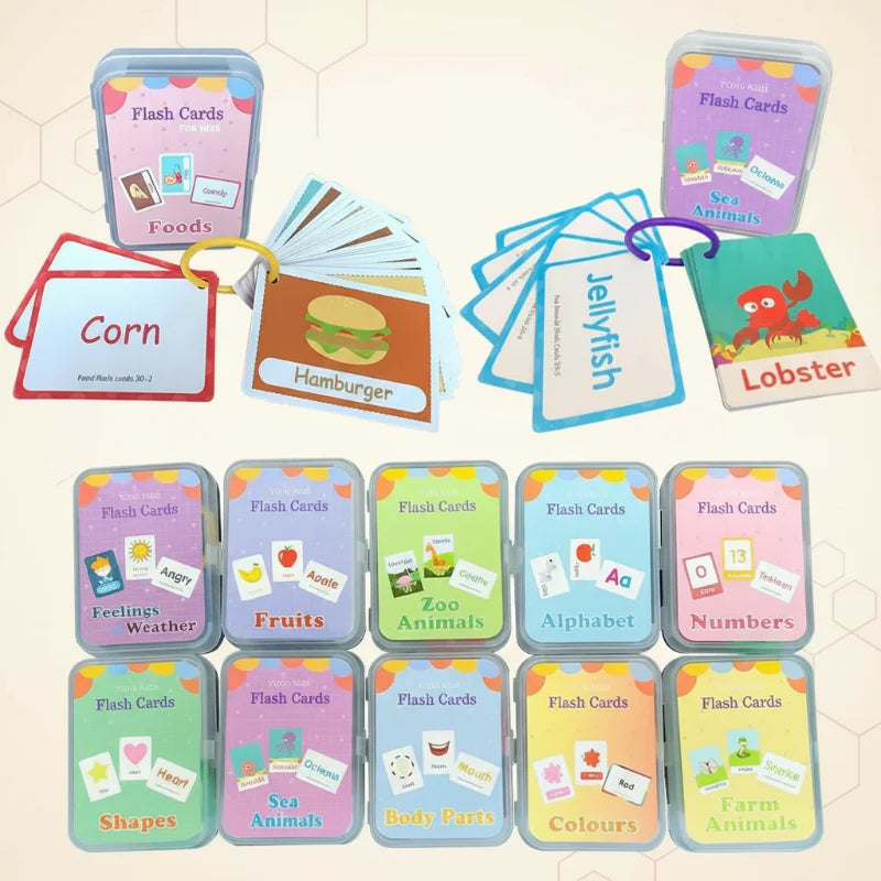 SmartyCards – Cheerful & Language-rich – Educational Word Cards (English)