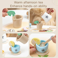 Thumbnail for Woods – Simple & Charming – Wooden Tea Set for Children
