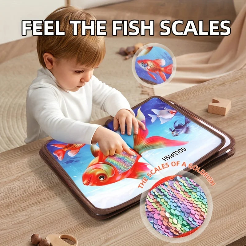 Touch Book™ – Tickles & Colors - Senses Booklet Animals