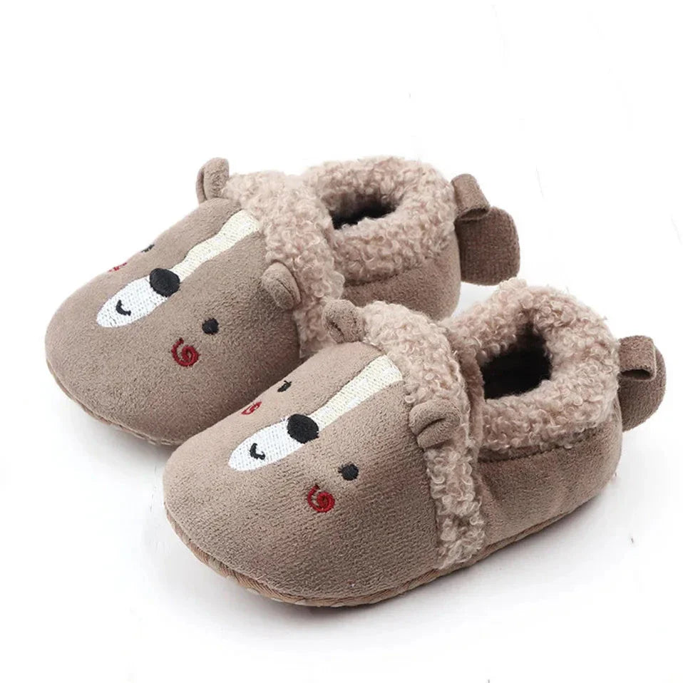 Mini Fashion™ - Cuddly soft animals - Toddler Animal slippers