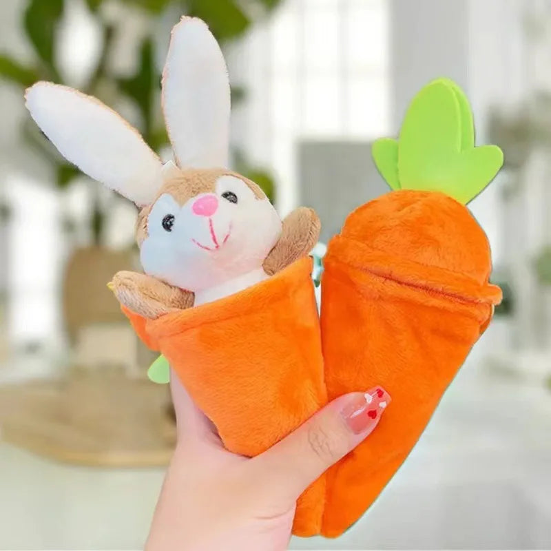 Personalized Bunny – The Ultimate Easter Gift - Plush Carrot Bunny with Name