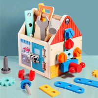 Thumbnail for Busy Box™ - Discover & Learn - Wooden Activity Box