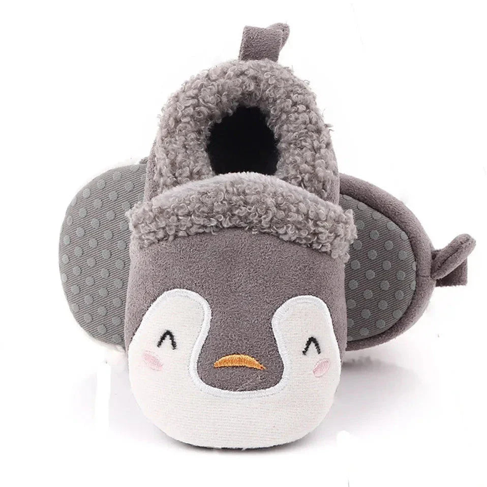 Mini Fashion™ - Cuddly soft animals - Toddler Animal slippers