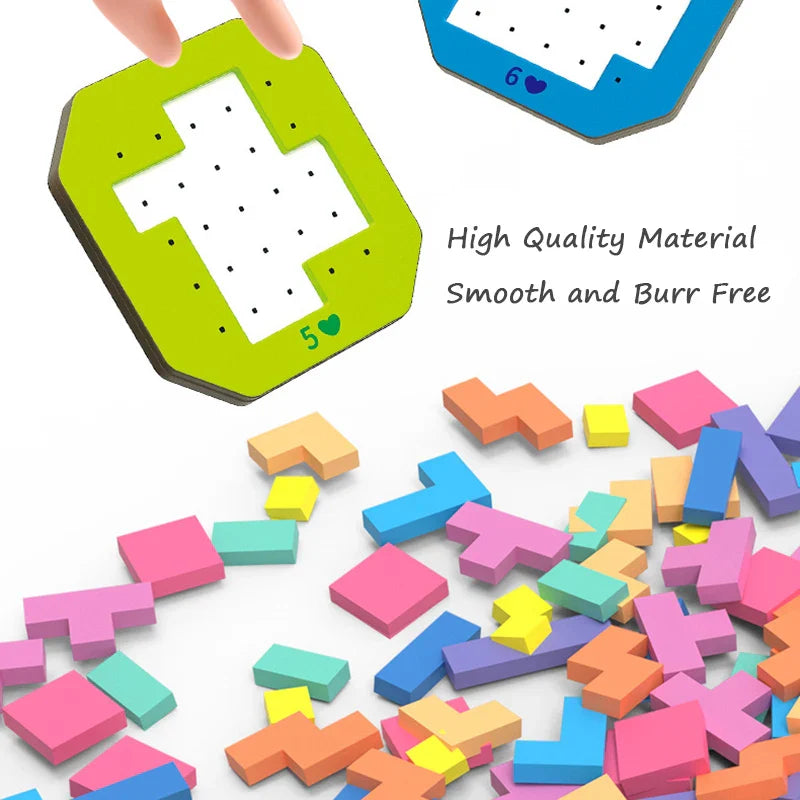 Logic Blocks™ – Color & Creativity - Geometric Puzzle