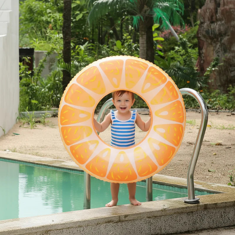 SunSplash – Tropical & Comfortable – Tropical Fruit Swim Ring