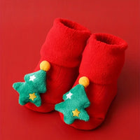 Thumbnail for BabyClaus – Thick & Comfortable – Winter Christmas Socks with Santa