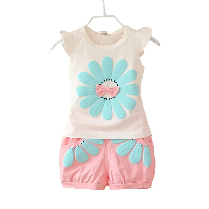 Mini Fashion™ - Merry Adventures - Cotton Summer Set