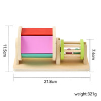 Thumbnail for Sensory Drum™ – Colors & Shapes Game - Wooden Montessori Toys