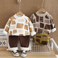 Thumbnail for Mini Fashion™ - Warm & Stylish - 2-Piece Fleece Set