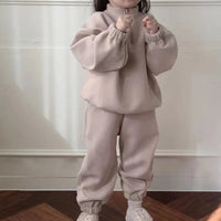 Thumbnail for Mini Fashion™ - Zipper Fleece Tracksuit