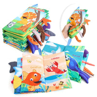 Thumbnail for Soft Tail Book™ – Soft Tail Fun - Sensory Animals Baby Booklet