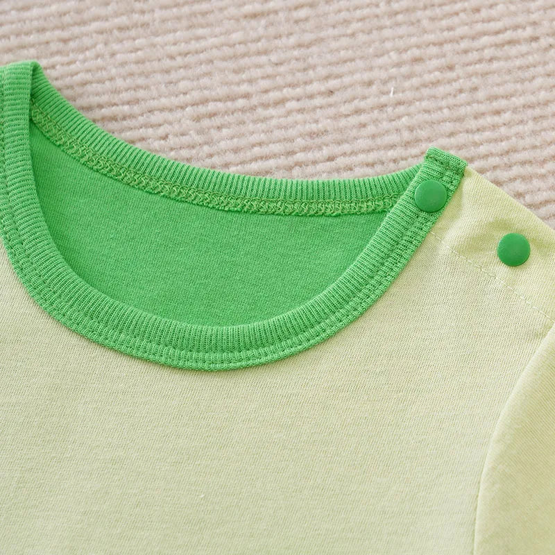 Mini Fashion™ - Soft For Baby Skin - Frog Pyjamas