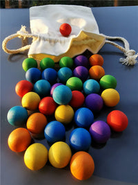 Thumbnail for Rainbow Balls™ – Wooden Balls Rainbow