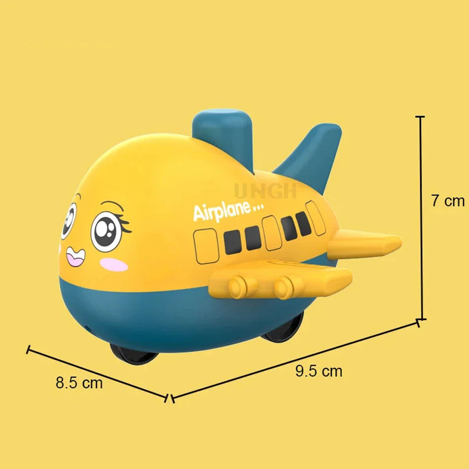 Cartoon Plane Toy™ - Press & Play - Toy plane