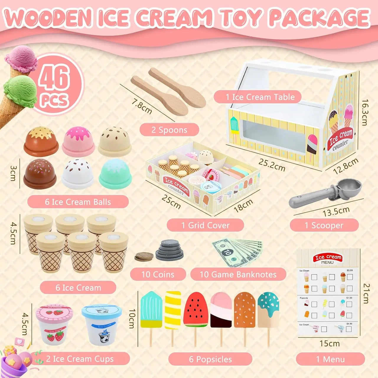 Ice Cream Playset™ - Creative & Educational - Ice cream playset