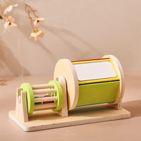 Thumbnail for Sensory Drum™ – Colors & Shapes Game - Wooden Montessori Toys